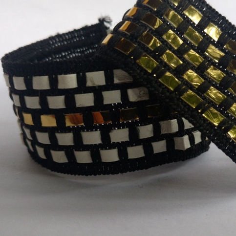 Fita de crochet com PU italiano